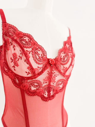 LOVING RED BUSTIER (80B/75C)