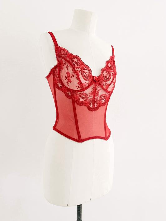 LOVING RED BUSTIER (80B/75C)