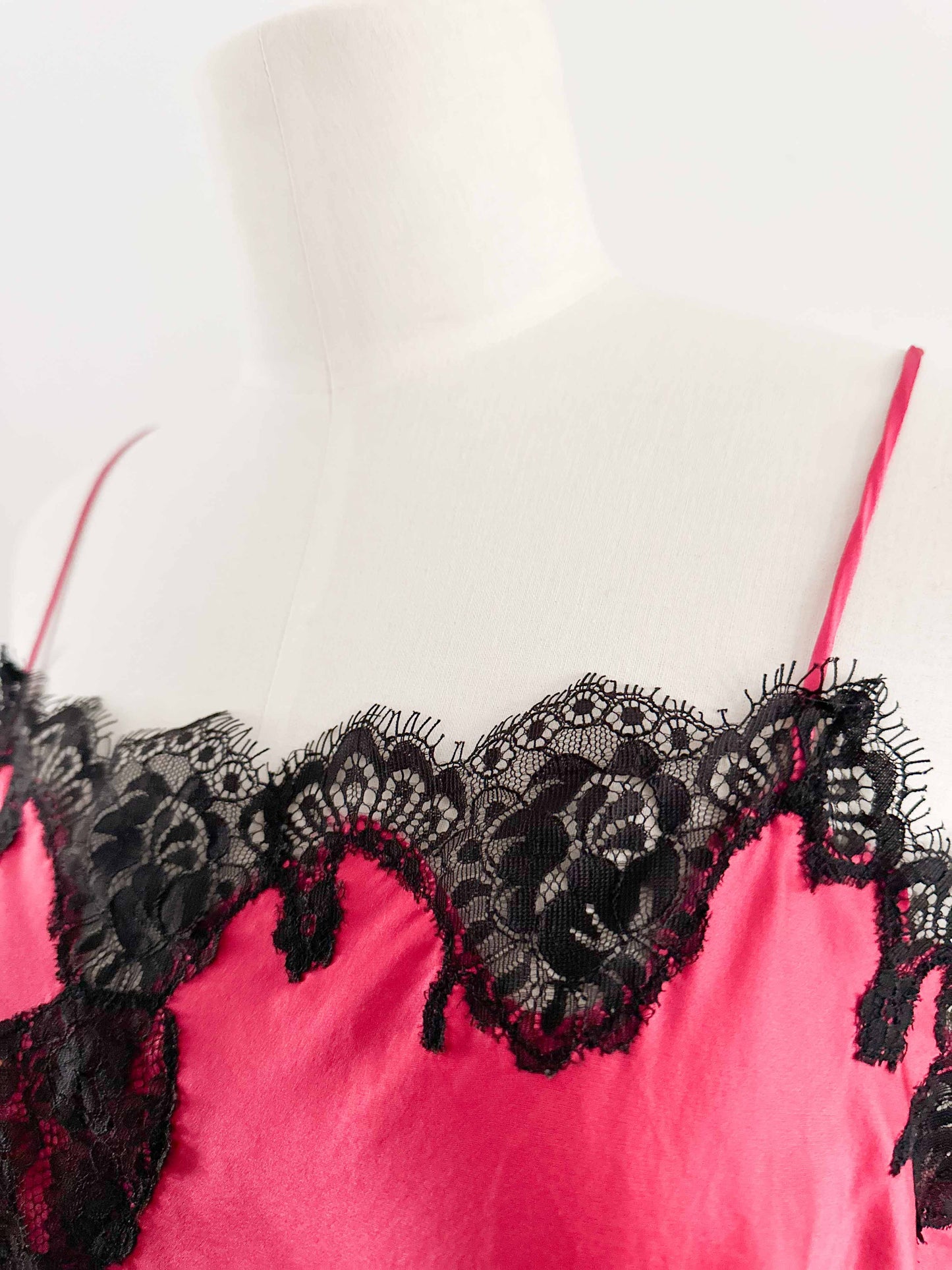 PRETTY IN PINK SILK DRESS (S - M)