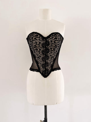 RARE ENGLISH DESIGNER CORSET (M, EU 38)