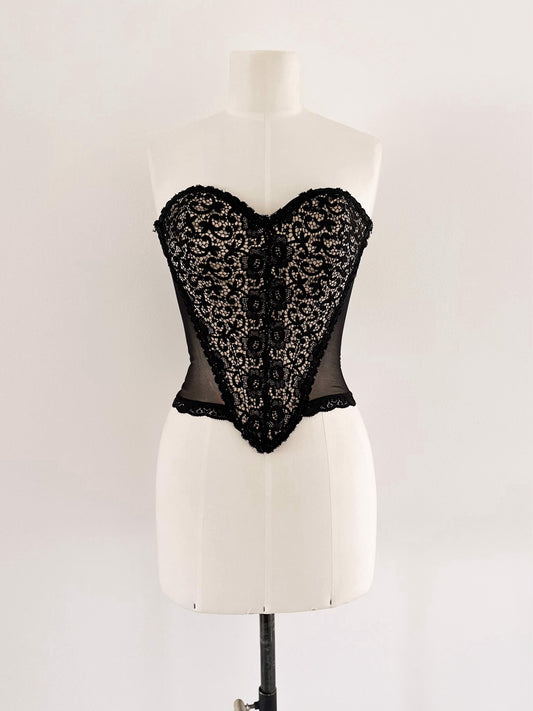 RARE ENGLISH DESIGNER CORSET (XS - M)