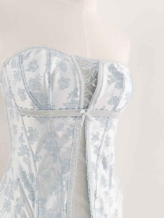 ROYAL SOFT BLUE CORSET (S - M)