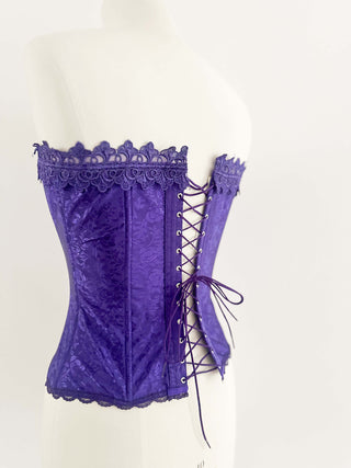 VIOLET JAQUARD CORSET (M, EU 38)