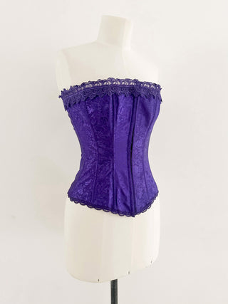 VIOLET JAQUARD CORSET (M, EU 38)