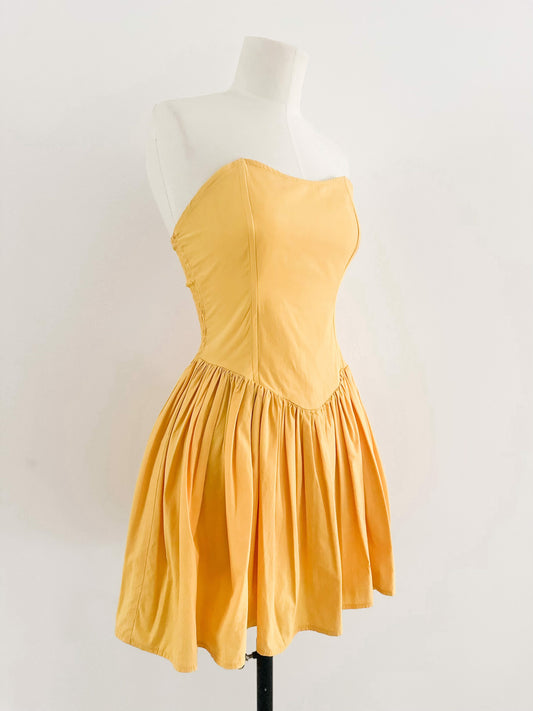 COTTON CORSET DRESS (S - M)