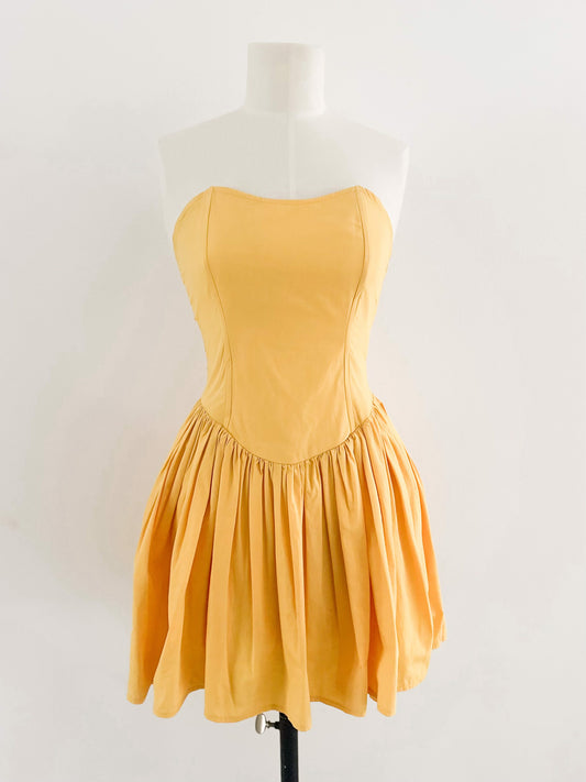 COTTON CORSET DRESS (S - M)
