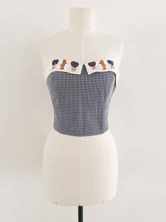 COTTAGE DREAM BUSTIER (S - M)