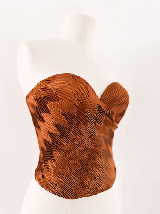 GOLDEN BROWN LA PERLA CORSET (75D/80C)