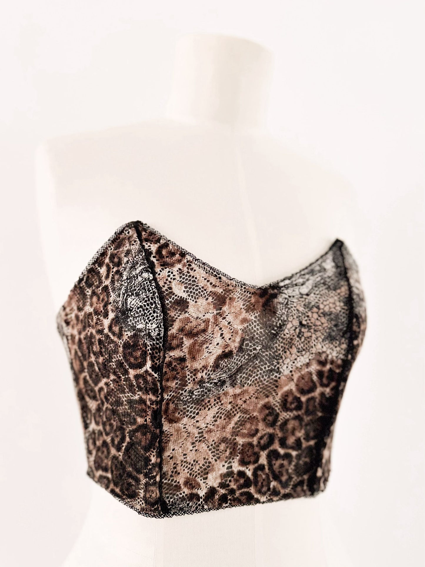 LEOPARD SUMMER BUSTIER (XS - S)