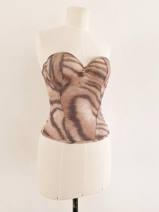 FUZZY STRUCTURED BUSTIER (75C/70D)
