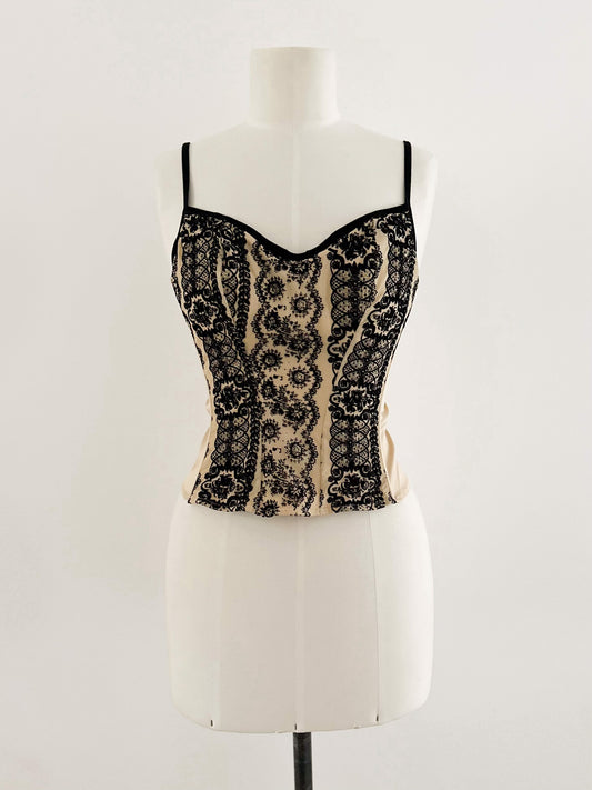 ROYAL VELOURS GOLDEN BUSTIER (80B/75C)