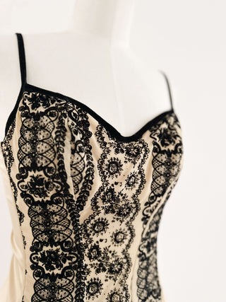 VELOURS GOLDEN BUSTIER (80B/75C)