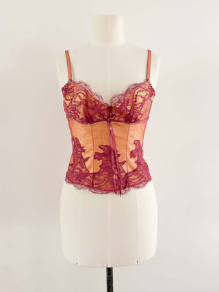 FRENCH ORCHID BUSTIER (M, EU 38)