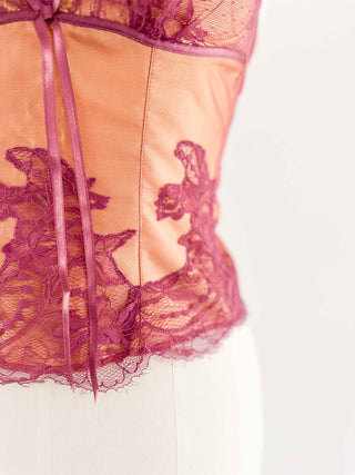 FRENCH ORCHID BUSTIER (M, EU 38)