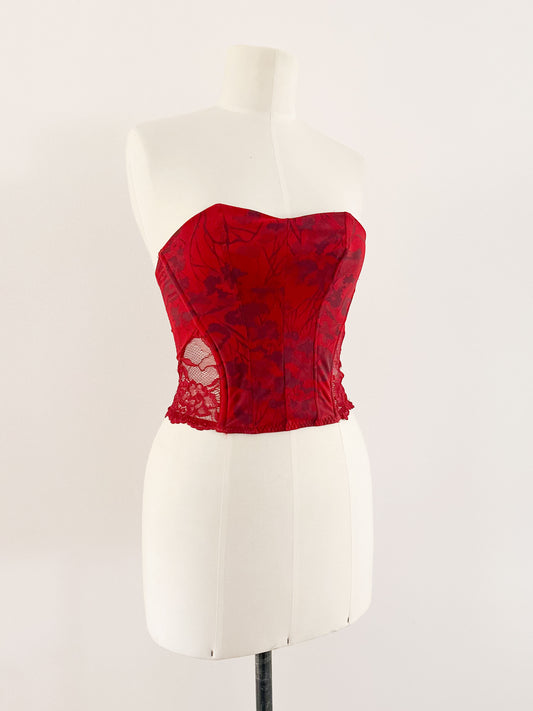 FRENCH LACE BUSTIER (XS - S)