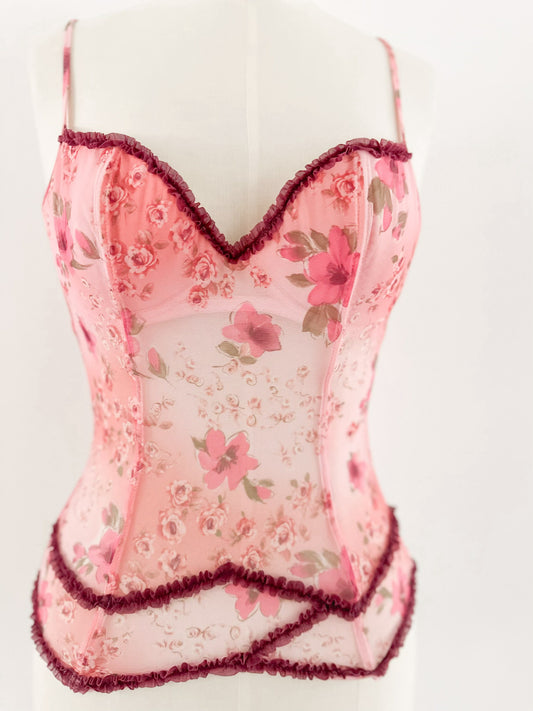 ROSES ROMANCE BUSTIER (75B/70C)
