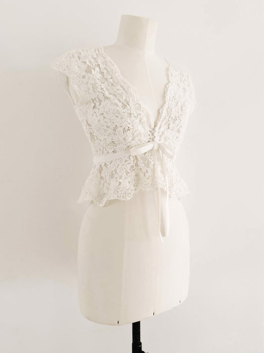 LACE DREAMY BUSTIER TOP (S - M)