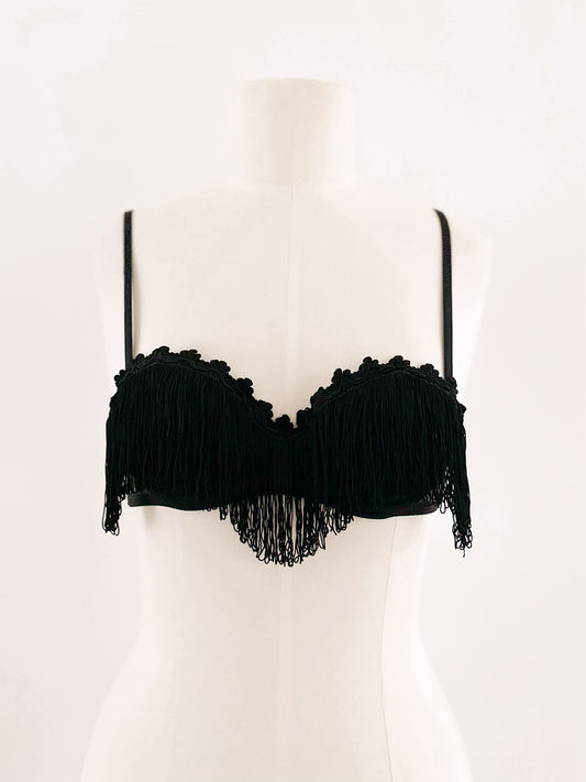 LA PERLA FRINGLE BRALETTE (70B/75A)