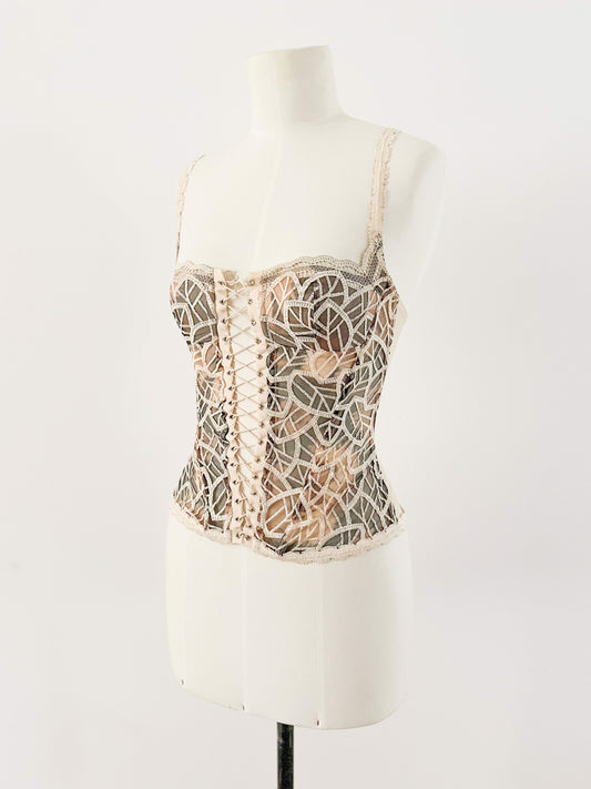 EARTH PANEL CORSET (XS - S)