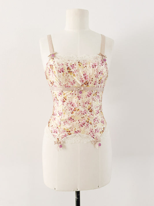 ROMANTIC FLORAL CORSET (XS - M)