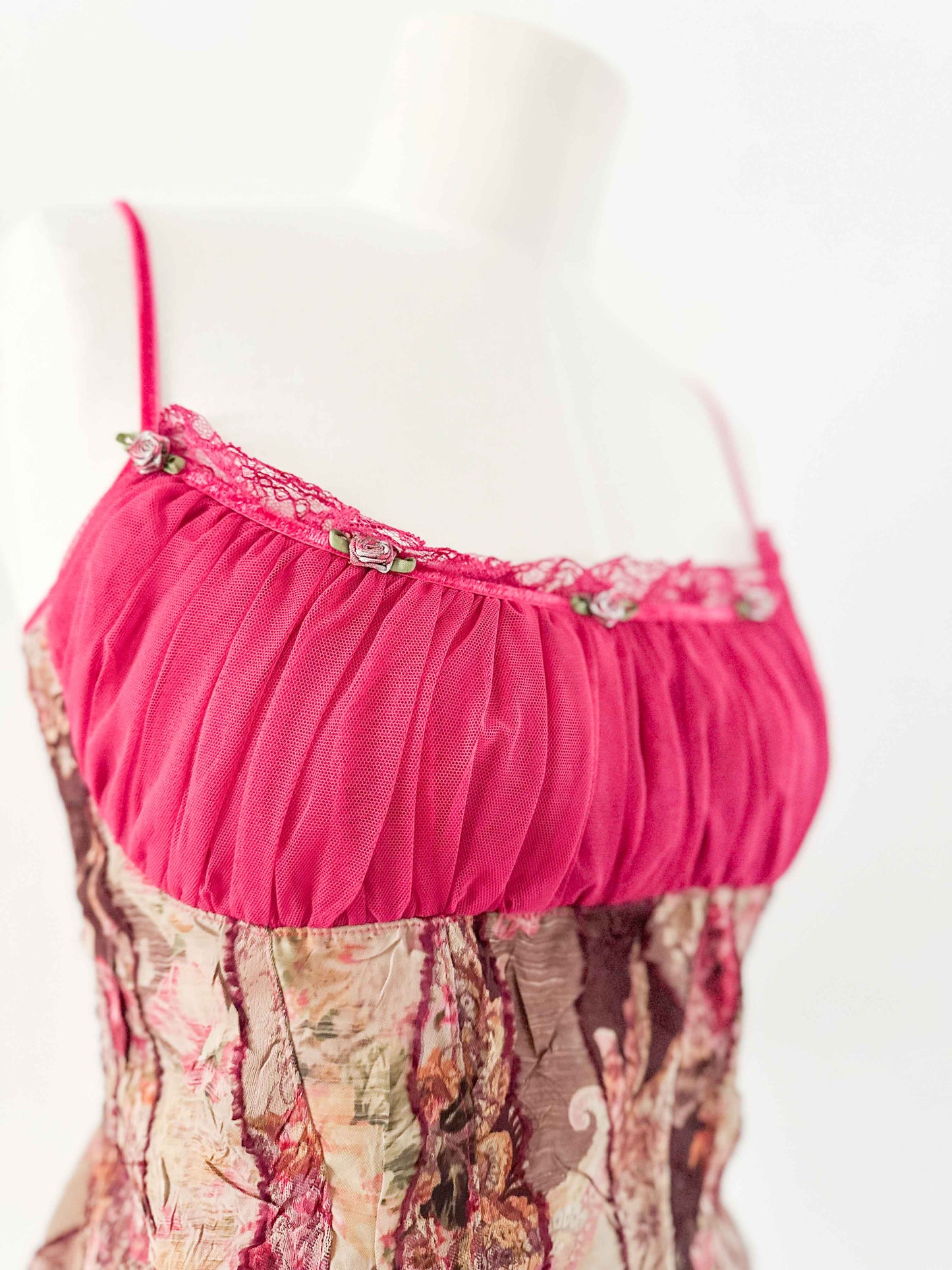 FRENCH ROSES BUSTIER (85C/80D)