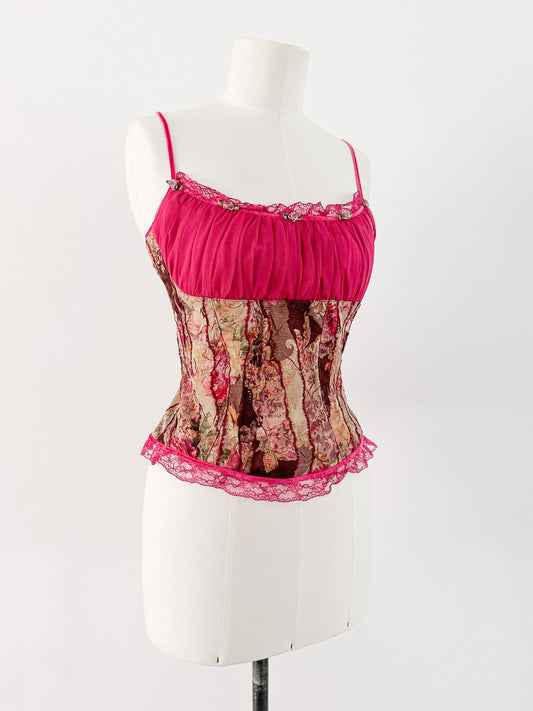 FRENCH ROSES BUSTIER (85C/80D)