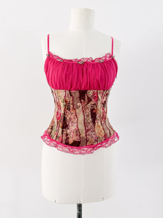 FRENCH ROSES BUSTIER (85C/80D)