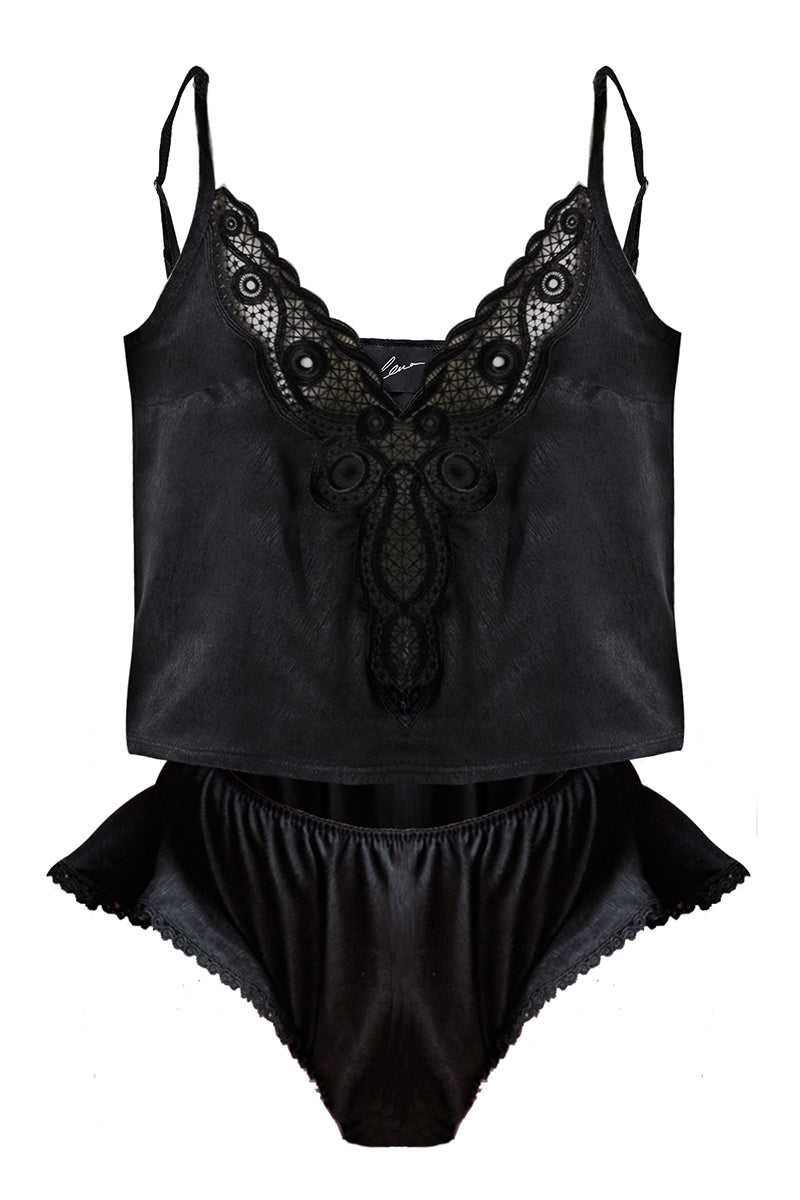 BUTTERFLY SLIP BLACK - LENAGERIE